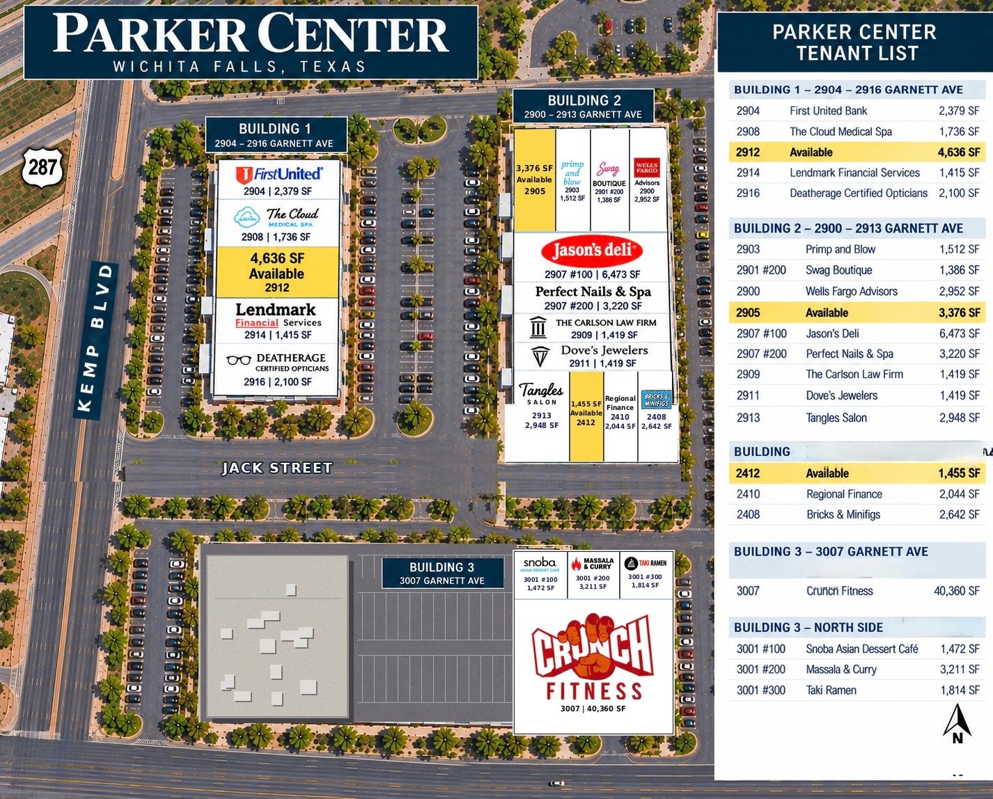 Parker Square plan