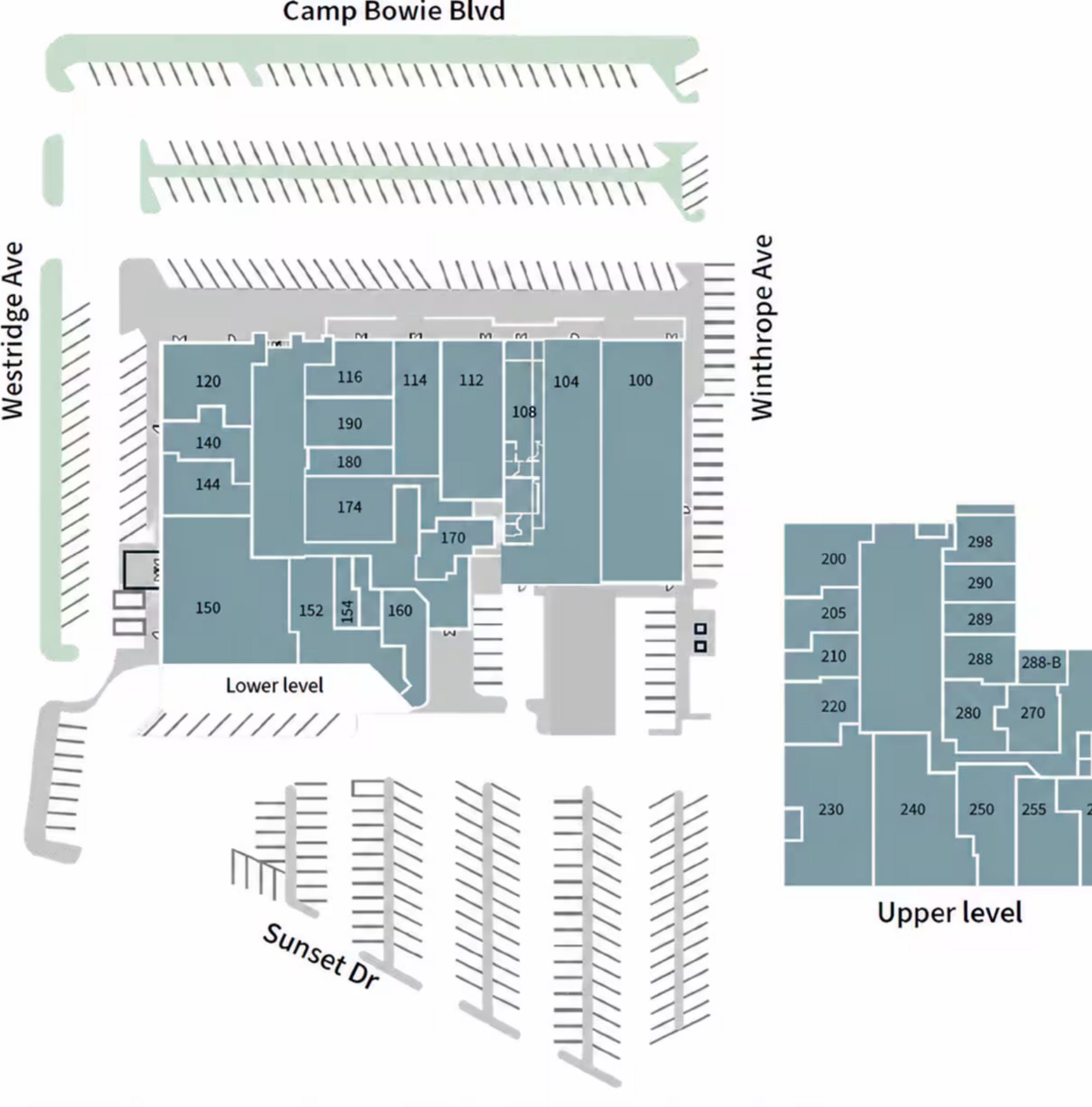 The Village at Camp Bowie plan
